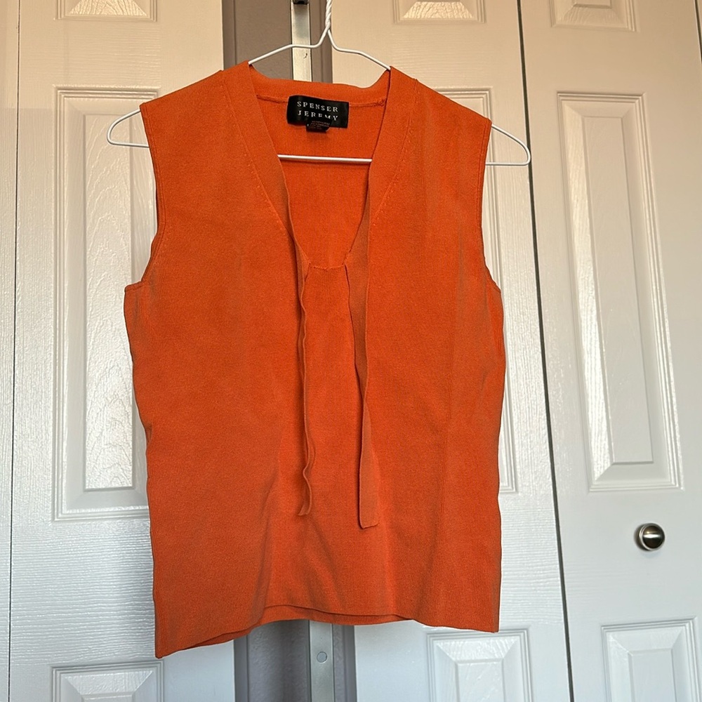 Spenser Jeremy orange blouse